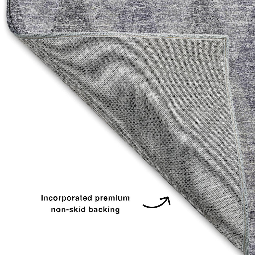 Luxury Washable Indoor/Outdoor The Reserve Lavender 5' x 7'6" Rug