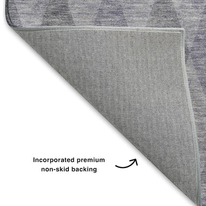 Luxury Washable Indoor/Outdoor The Reserve Lavender 5' x 7'6" Rug