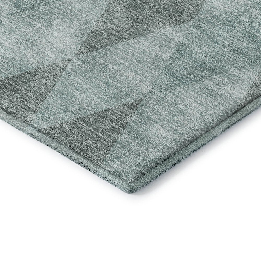 Luxury Washable Indoor/Outdoor The Reserve Teal 5' x 7'6" Rug