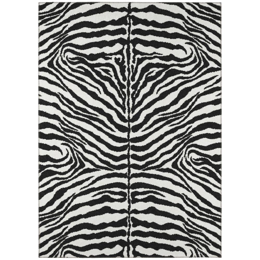 Indoor/Outdoor Mali ML1 Ivory Washable 9' x 12' Rug