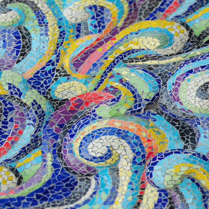Indoor/Outdoor Surfside ASR44 Ocean Washable 5' x 7'6" Rug