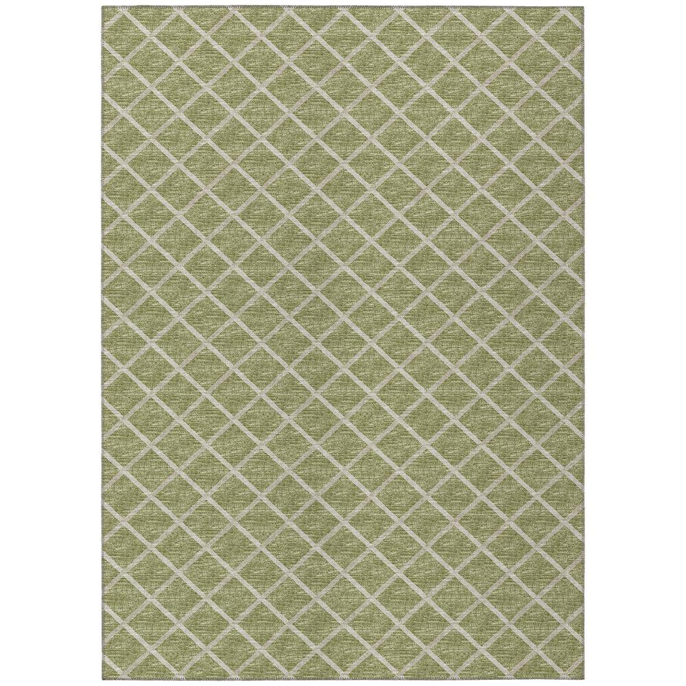 Indoor/Outdoor York YO1 Aloe Washable 9' x 12' Rug