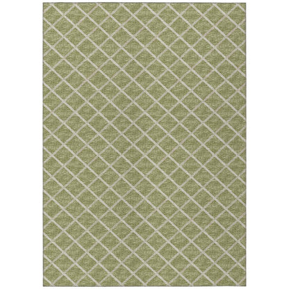 Indoor/Outdoor York YO1 Aloe Washable 9' x 12' Rug