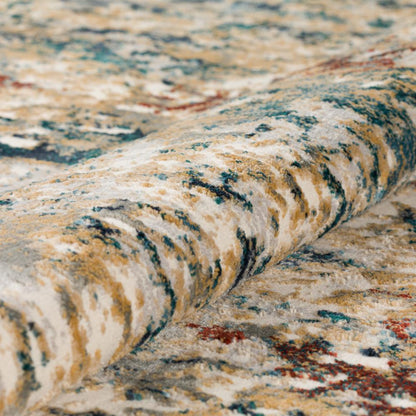 Karma KM26 Multi 1'8" x 2'6" Rug