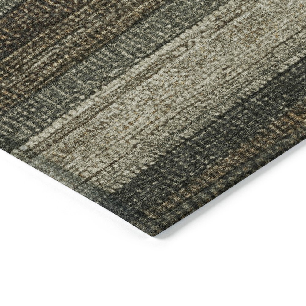 Machine Washable Indoor/Outdoor Chantille Khaki 8' x 8' Round Rug