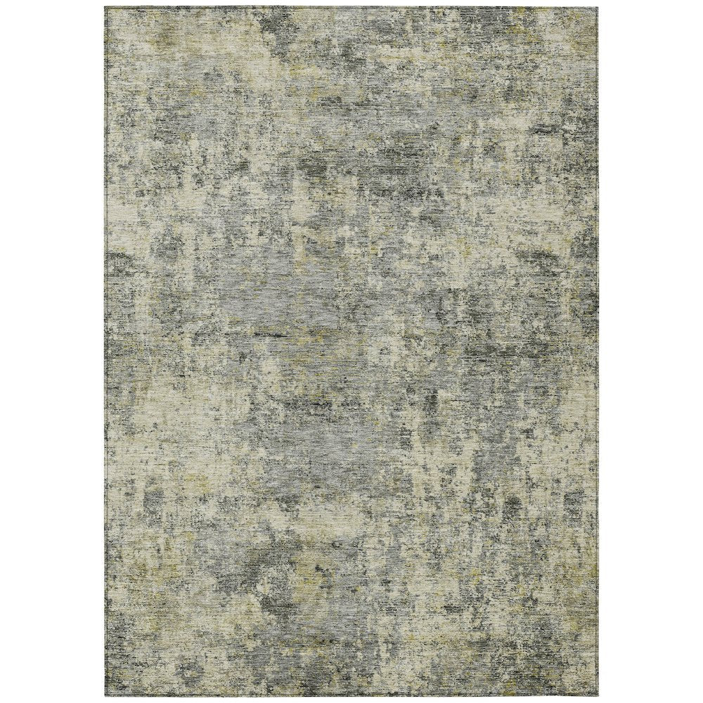 Machine Washable Indoor/Outdoor Chantille ACN2061 Pewter 10' x 14' Rug