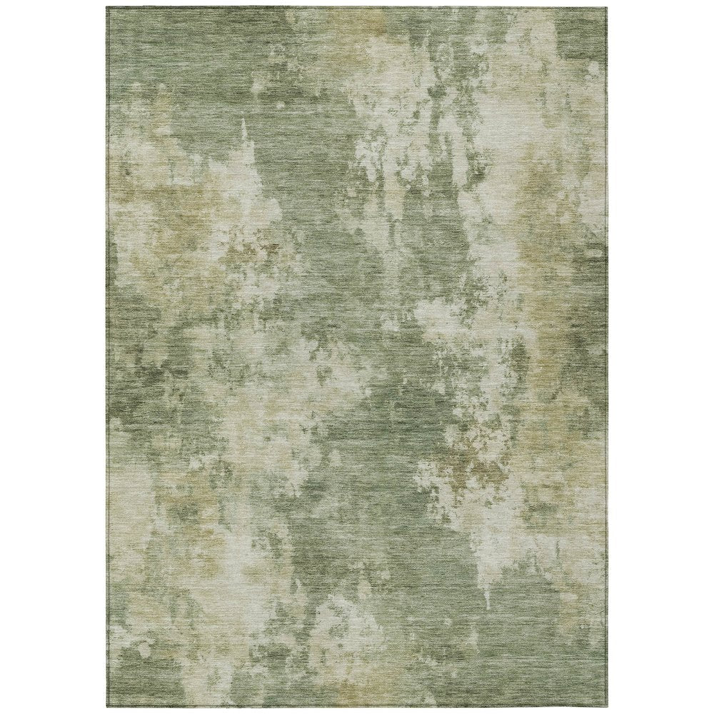 Machine Washable Indoor/Outdoor Chantille ACN2066 Sage 10' x 14' Rug