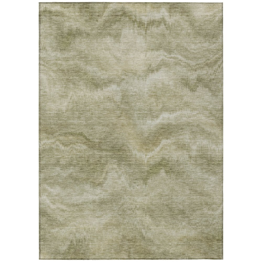 Machine Washable Indoor/Outdoor Chantille ACN2095 Sage 10' x 14' Rug