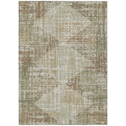 Machine Washable Indoor/Outdoor Chantille ACN2116 Fern 10' x 14' Rug