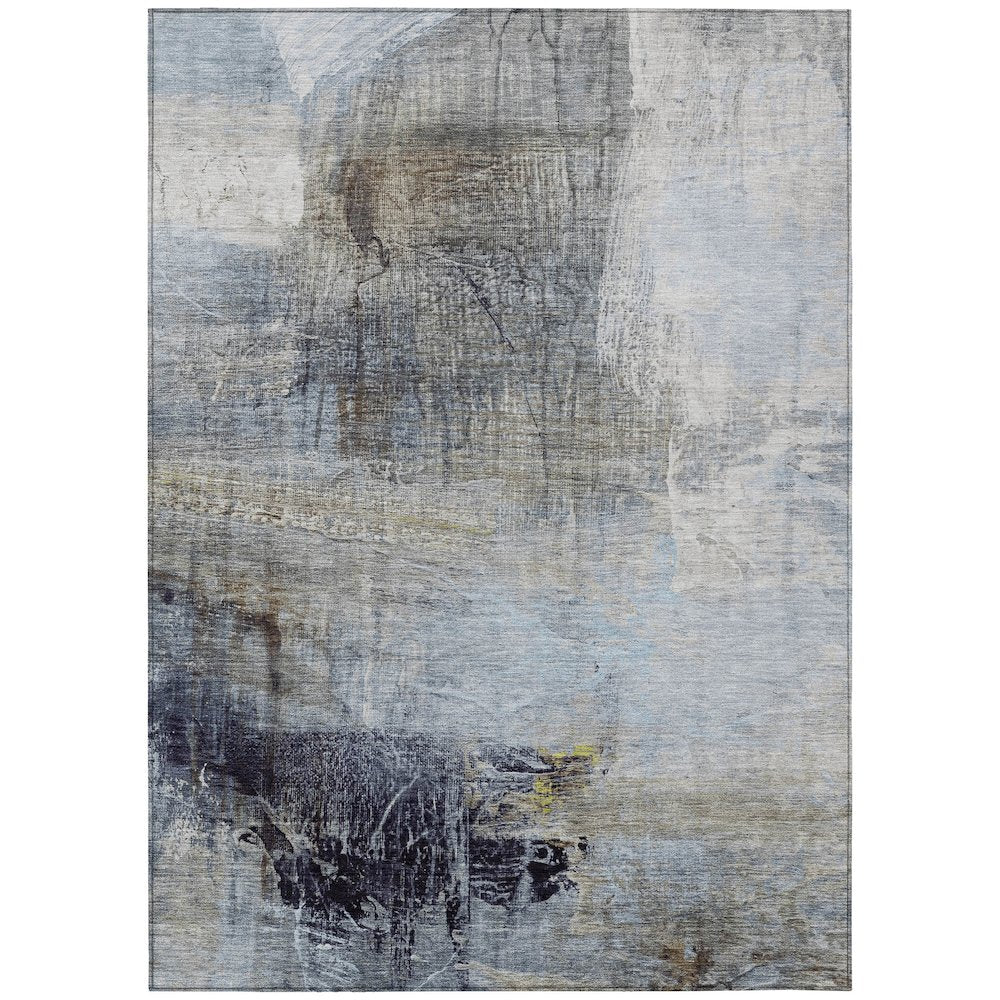 Machine Washable Indoor/Outdoor Chantille ACN2117 Sky 10' x 14' Rug