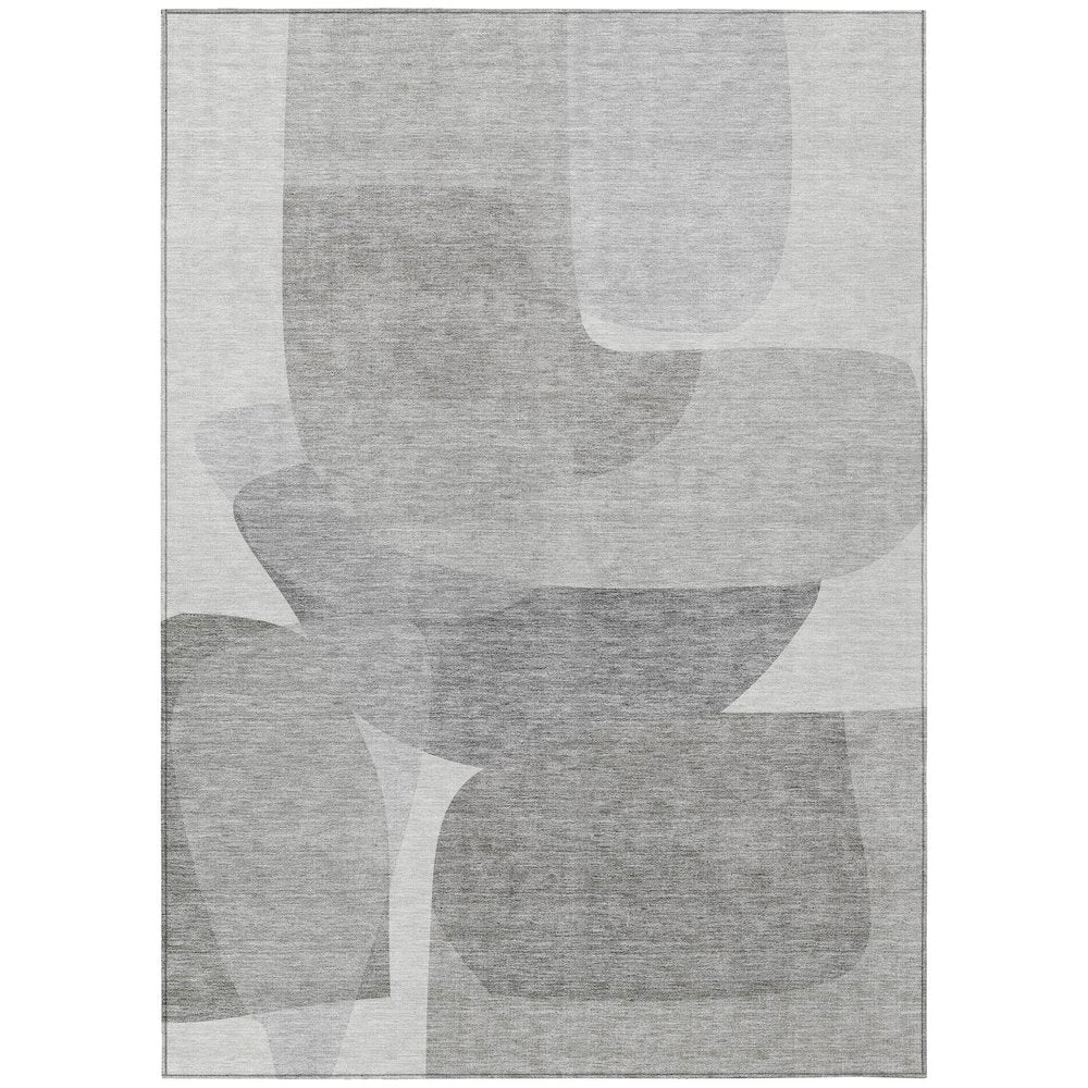 Machine Washable Indoor/Outdoor Chantille ACN2121 Linen 10' x 14' Rug