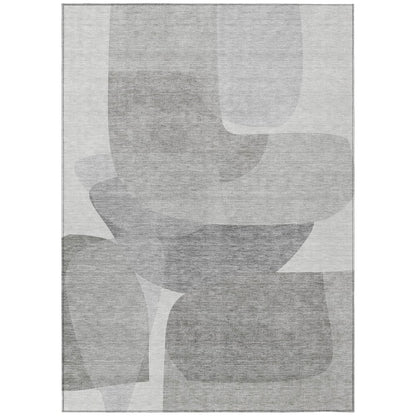 Machine Washable Indoor/Outdoor Chantille ACN2121 Linen 10' x 14' Rug