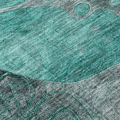 Chantille ACN558 Teal 8' x 8' Rug