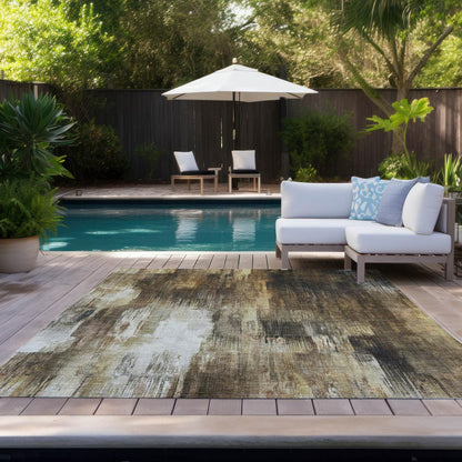 Chantille ACN567 Brown 10' x 14' Rug