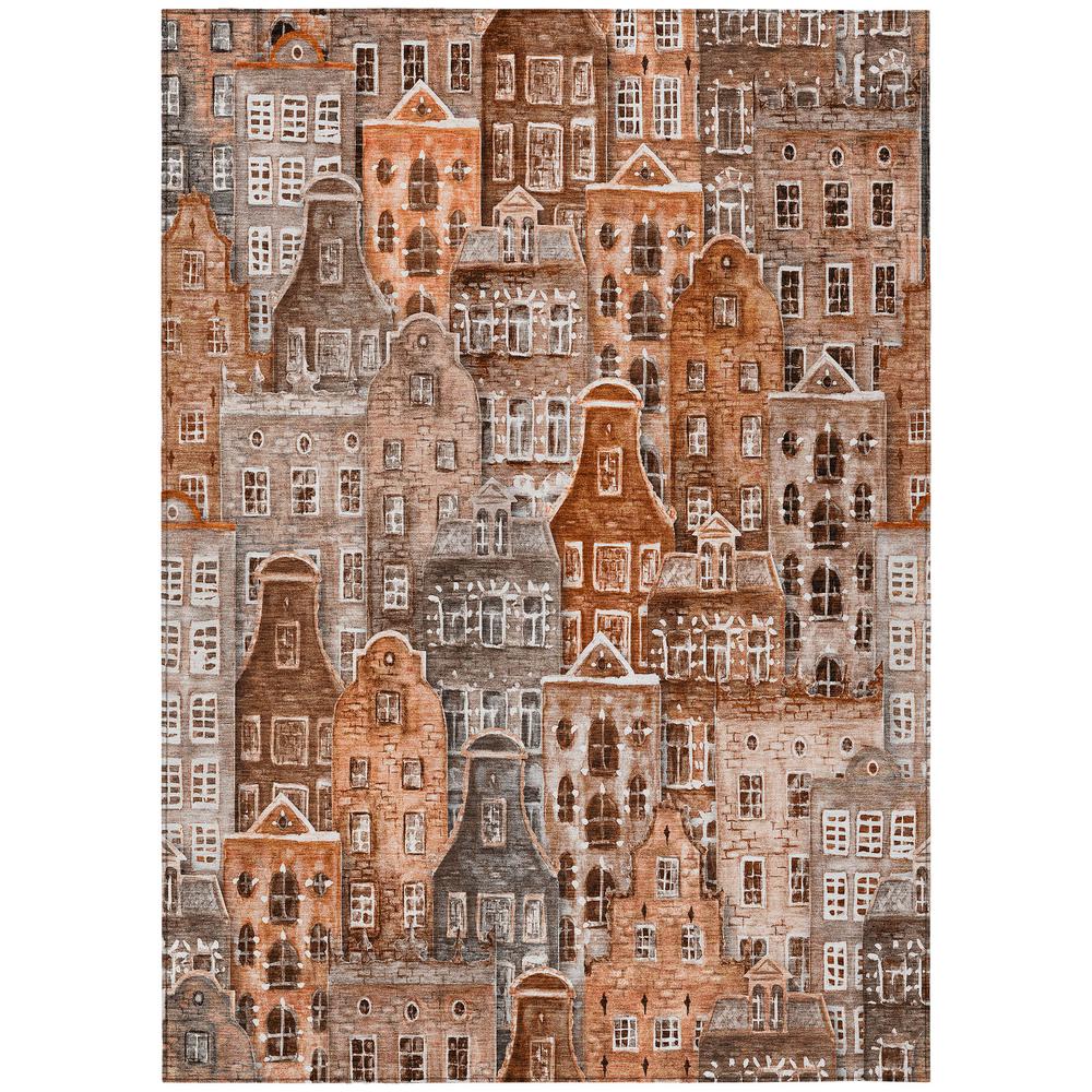Chantille ACN600 Orange 10' x 14' Rug
