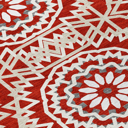 Chantille ACN619 Red 8' x 8' Rug