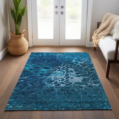 Chantille ACN652 Blue 10' x 14' Rug
