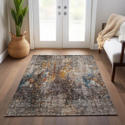 Chantille ACN655 Brown 10' x 14' Rug