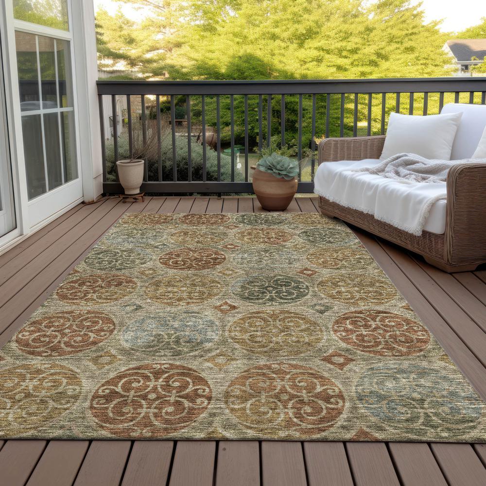 Chantille ACN738 Brown 10' x 14' Rug