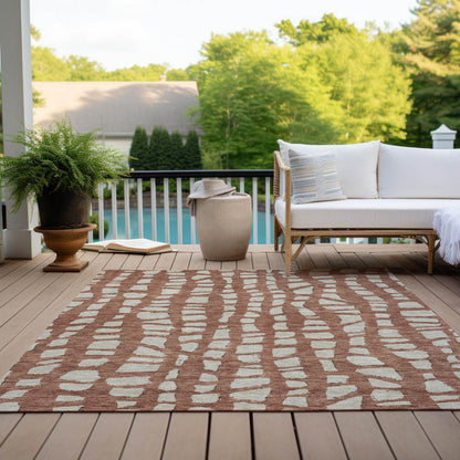 Chantille ACN754 Orange 10' x 14' Rug