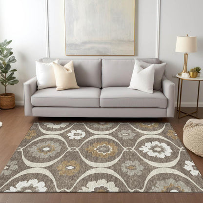 Chantille ACN858 Brown 10' x 14' Rug