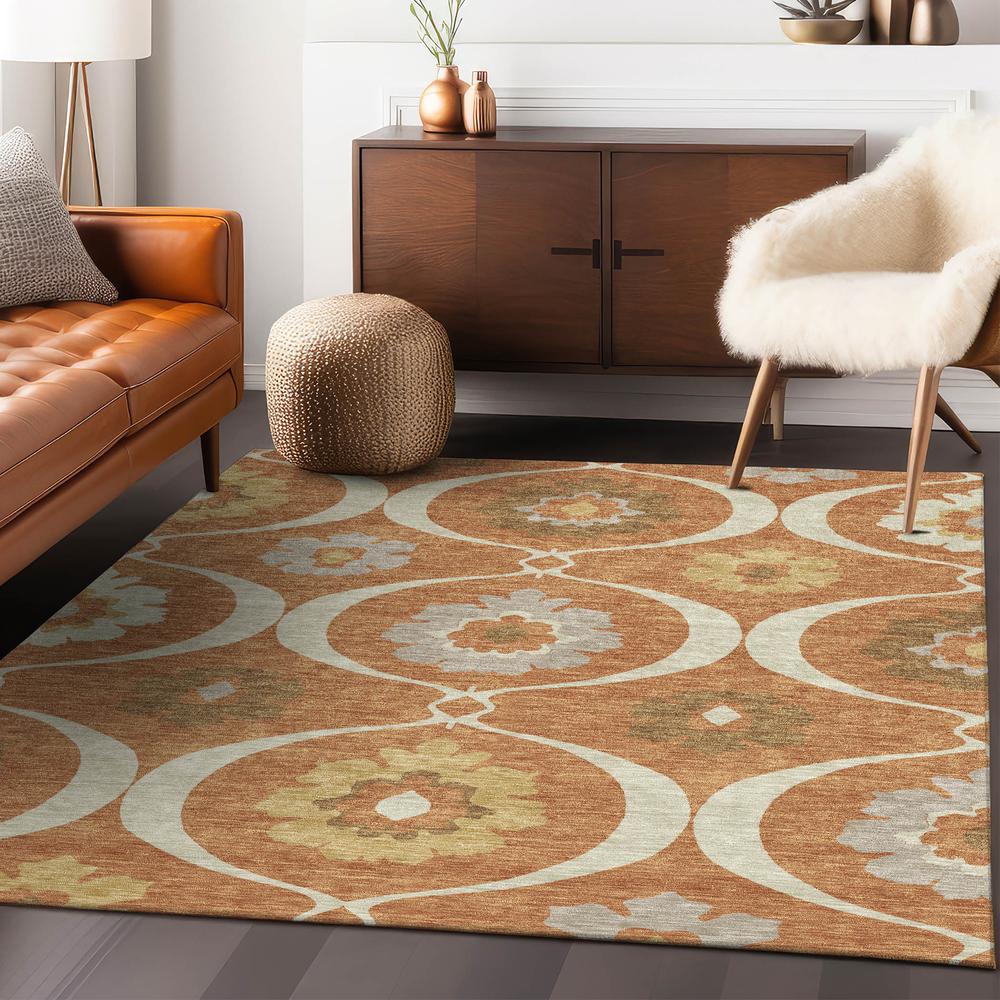 Chantille ACN858 Orange 10' x 14' Rug