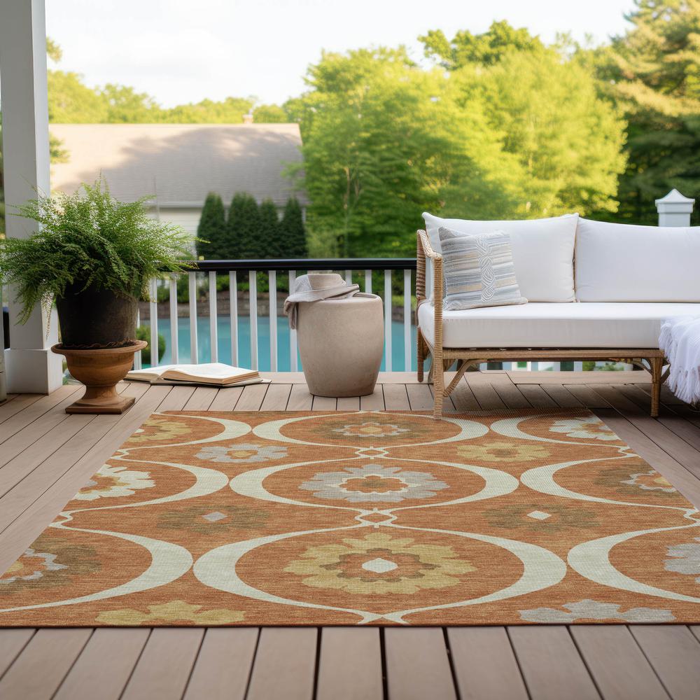 Chantille ACN858 Orange 10' x 14' Rug