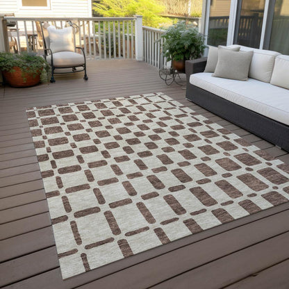 Chantille ACN871 Brown 10' x 14' Rug