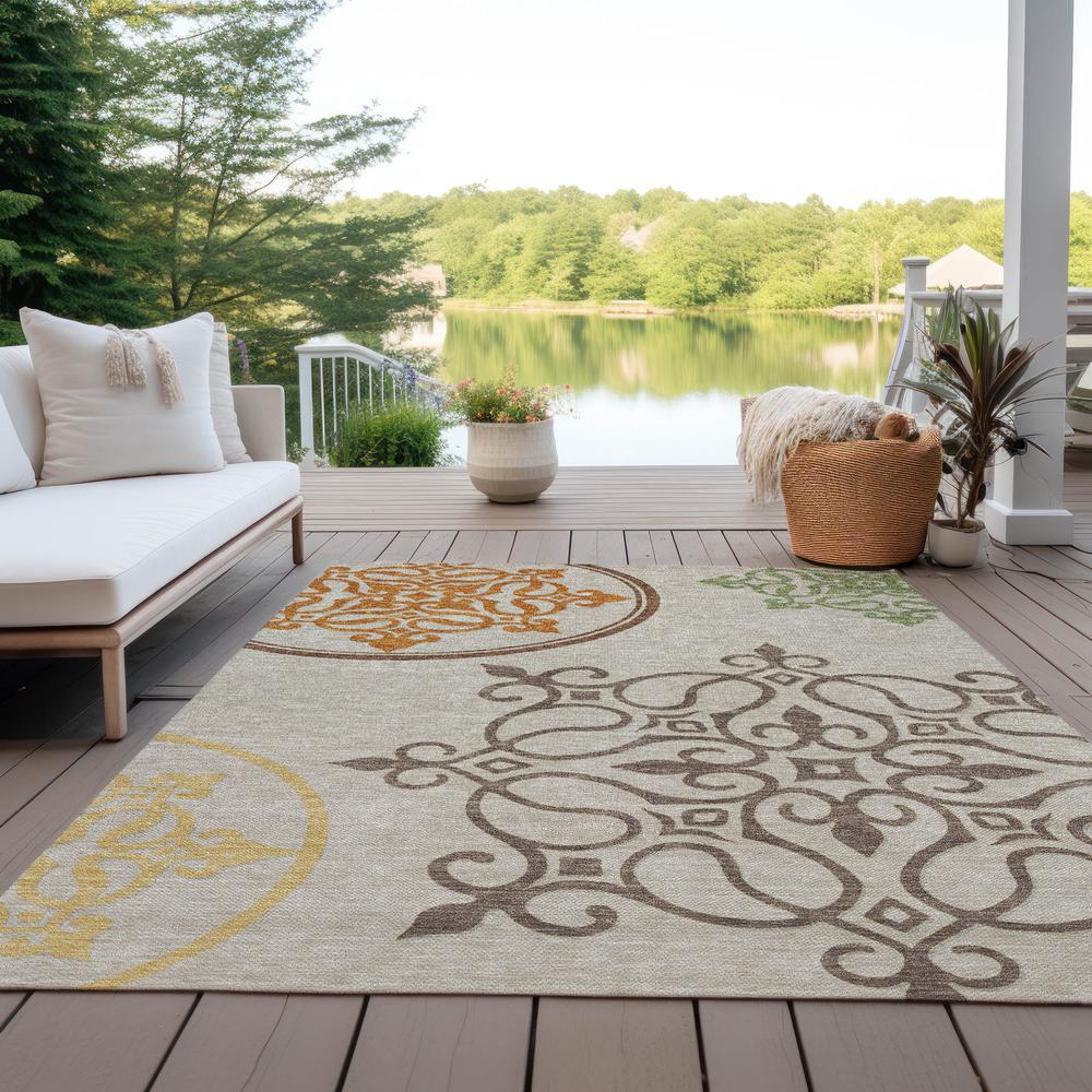 Chantille ACN874 Brown 10' x 14' Rug