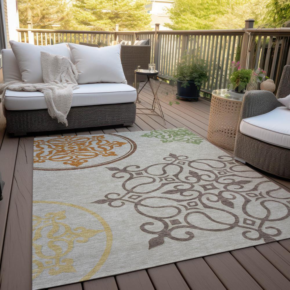 Chantille ACN874 Brown 10' x 14' Rug