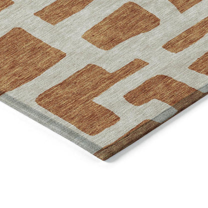 Chantille ACN903 Orange 8' x 8' Rug