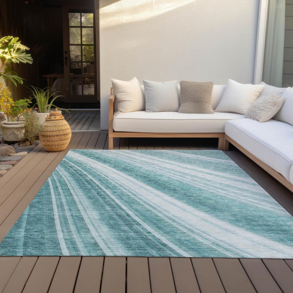 Chantille ACN981 Teal 10' x 14' Rug