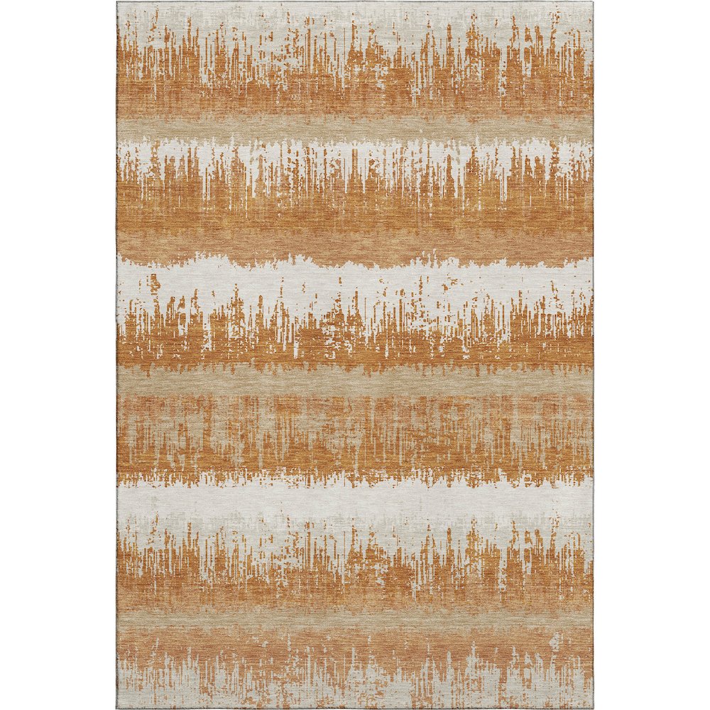 Premium Machine Washable Mayfield AMF1013 Copper 10' x 14' Rug