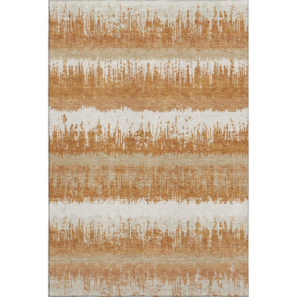 Premium Machine Washable Mayfield AMF1013 Copper 10' x 14' Rug