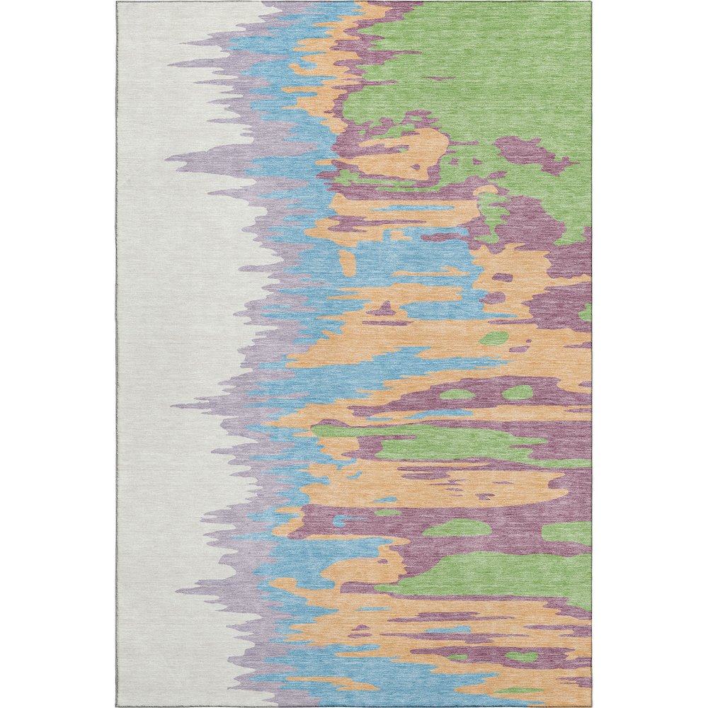 Premium Machine Washable Mayfield AMF1050 Peach 10' x 14' Rug
