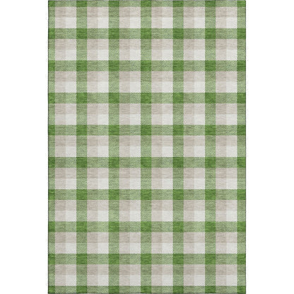 Premium Machine Washable Mayfield AMF1053 Emerald 10' x 14' Rug
