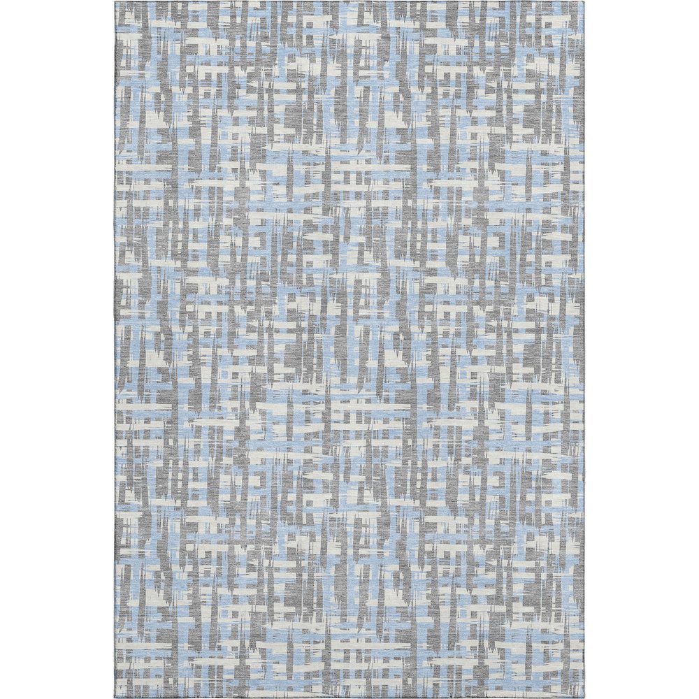 Premium Machine Washable Mayfield AMF1060 Silver 10' x 14' Rug