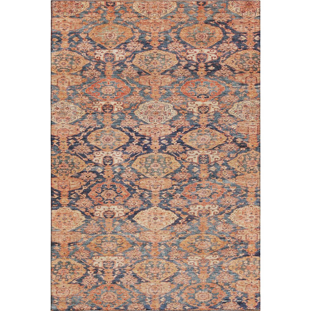 Premium Machine Washable Mayfield AMF1084 Terracotta 10' x 14' Rug