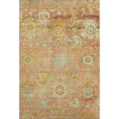 Premium Machine Washable Mayfield AMF1107 Coral 10' x 14' Rug
