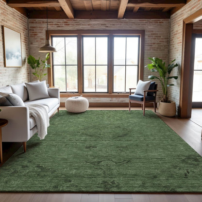 Premium Machine Washable Mayfield AMF1111 Fern 10' x 14' Rug