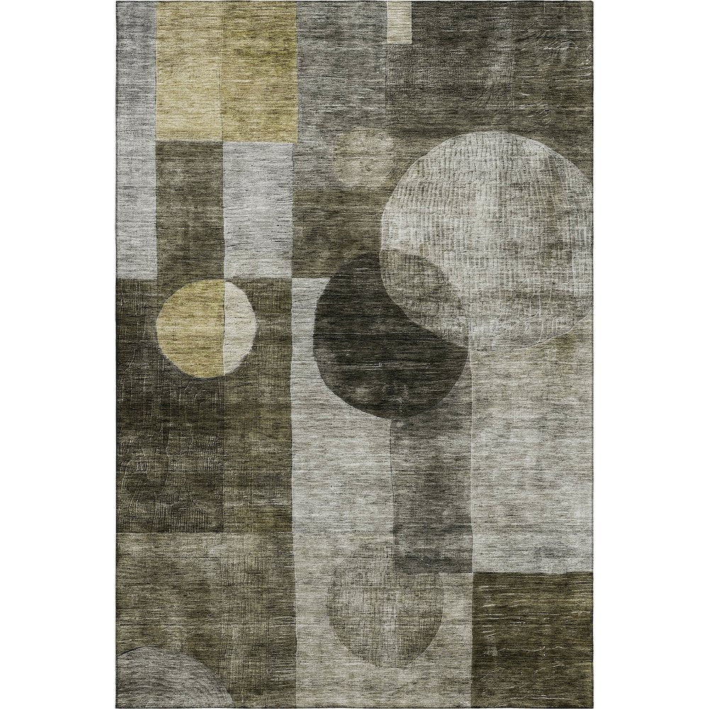 Premium Machine Washable Mayfield AMF1114 Taupe 10' x 14' Rug