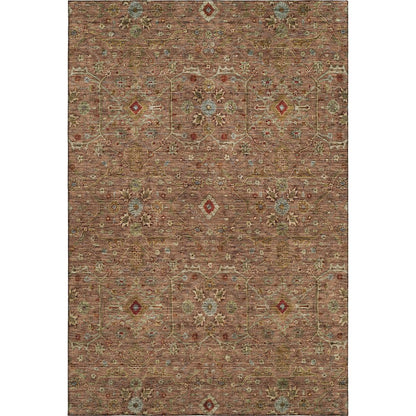 Premium Machine Washable Mayfield AMF1130 Paprika 10' x 14' Rug