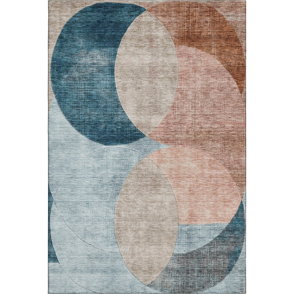 Premium Machine Washable Mayfield AMF1140 Rust 10' x 14' Rug