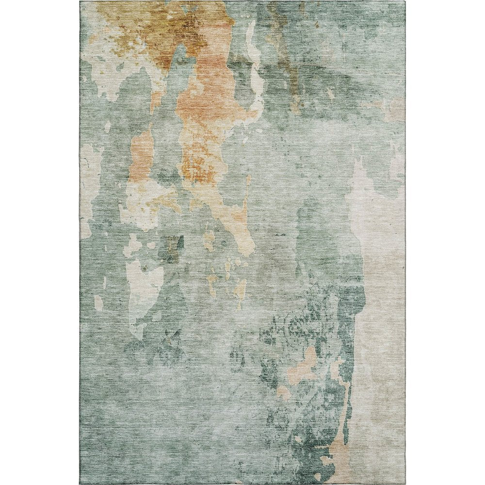 Premium Machine Washable Mayfield AMF1157 Seafoam 10' x 14' Rug