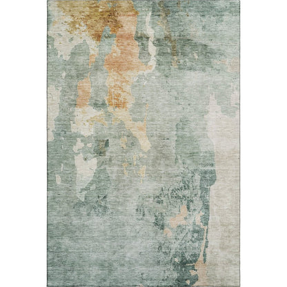 Premium Machine Washable Mayfield AMF1157 Seafoam 10' x 14' Rug