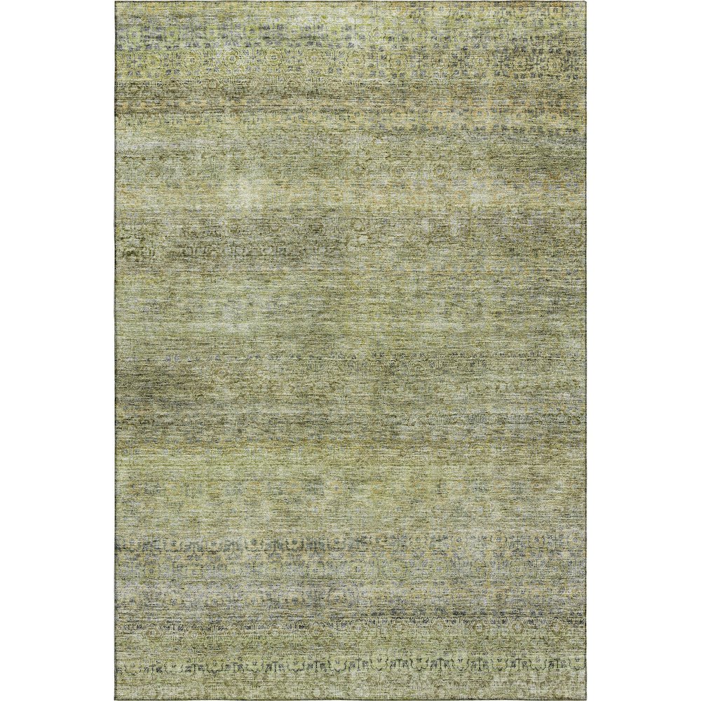 Premium Machine Washable Mayfield AMF1174 Aloe 10' x 14' Rug