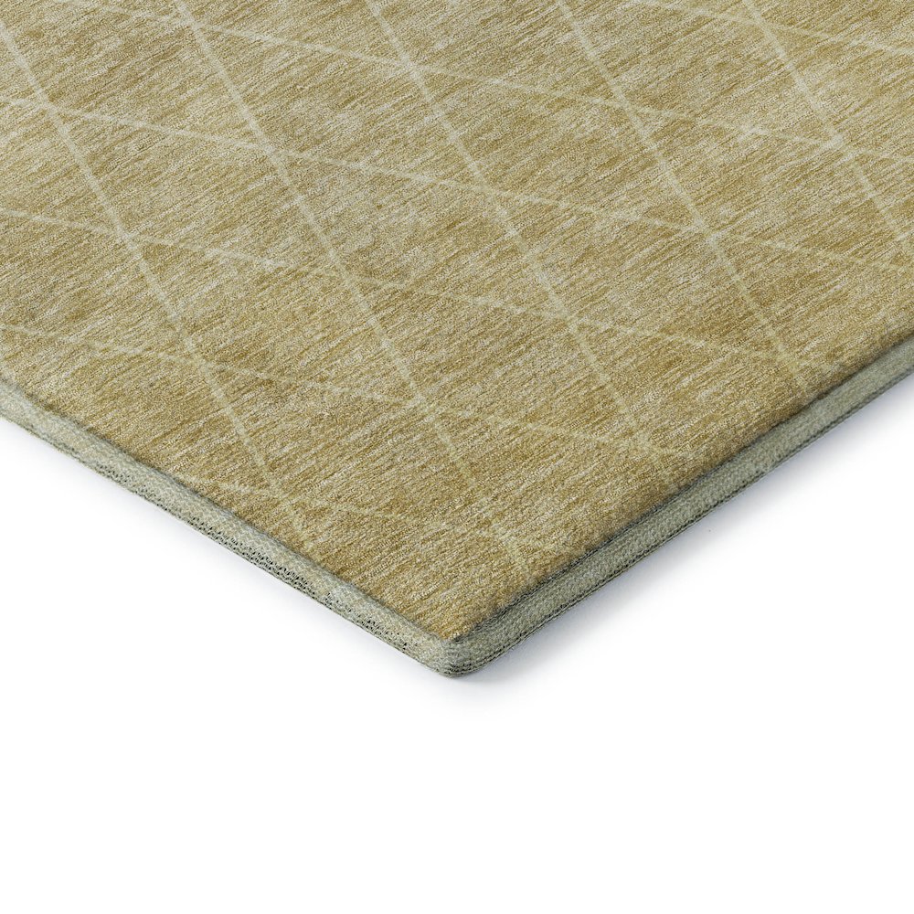Premium Machine Washable Mayfield AMF1175 Wheat 8' x 8' Round Rug