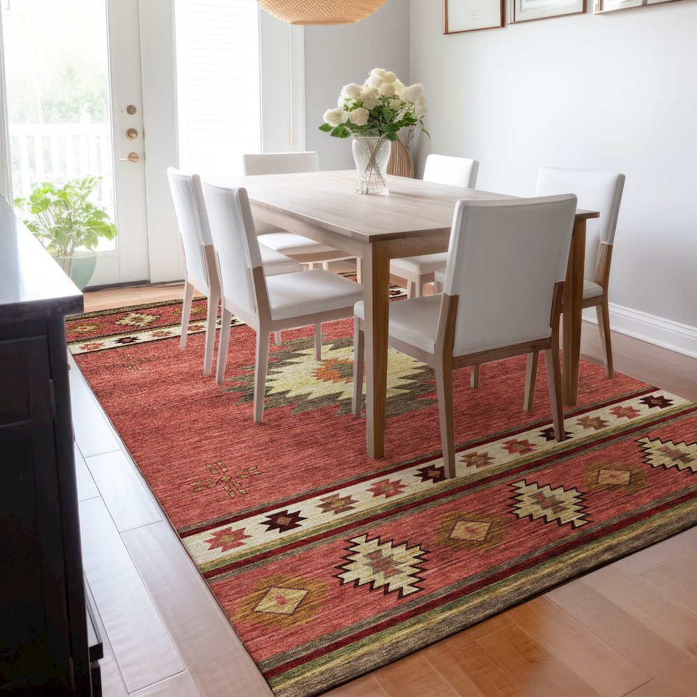 Premium Machine Washable Mayfield  Spice 10' x 14' Rug