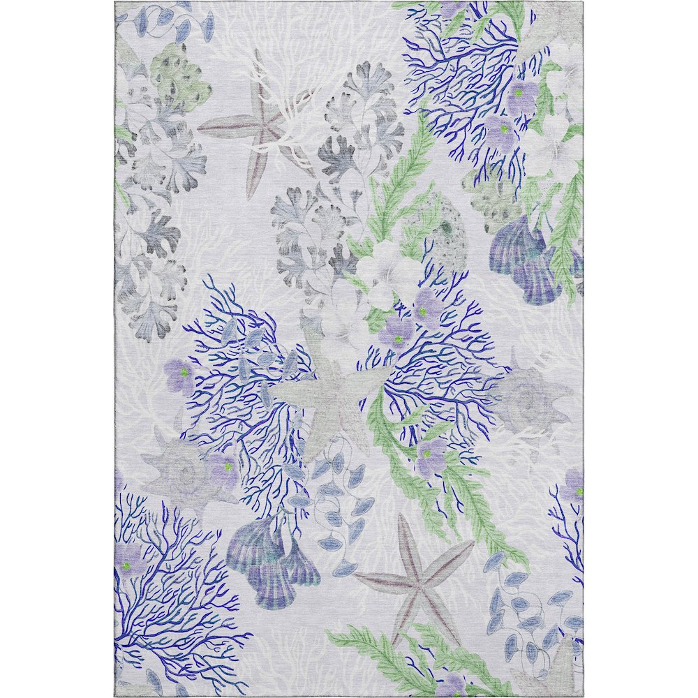 Premium Machine Washable Mayfield  Blue 10' x 14' Rug