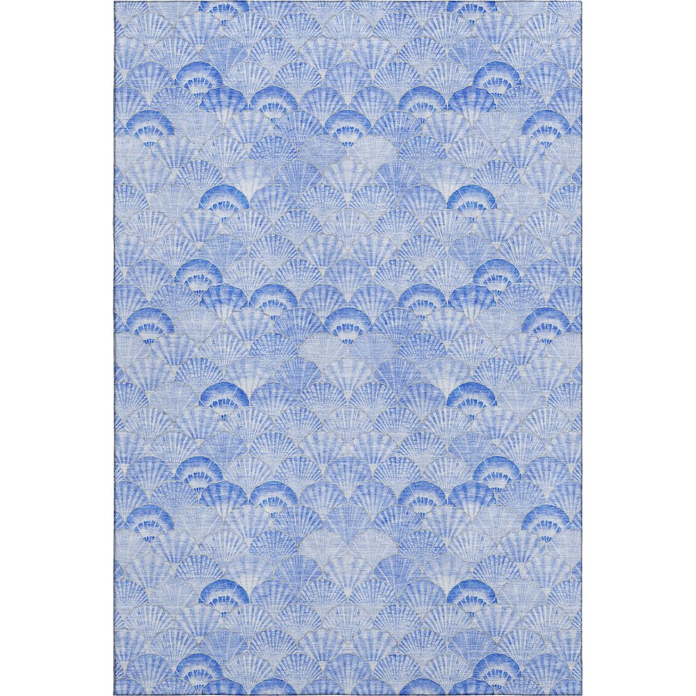 Premium Machine Washable Mayfield  Blue 10' x 14' Rug